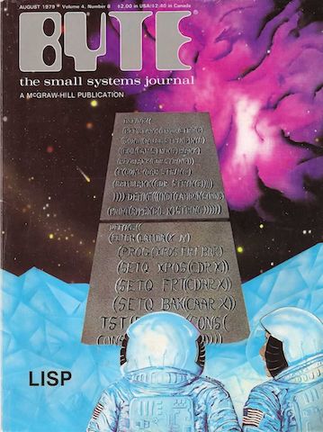 Byte Magazine Cover, August, 1979.